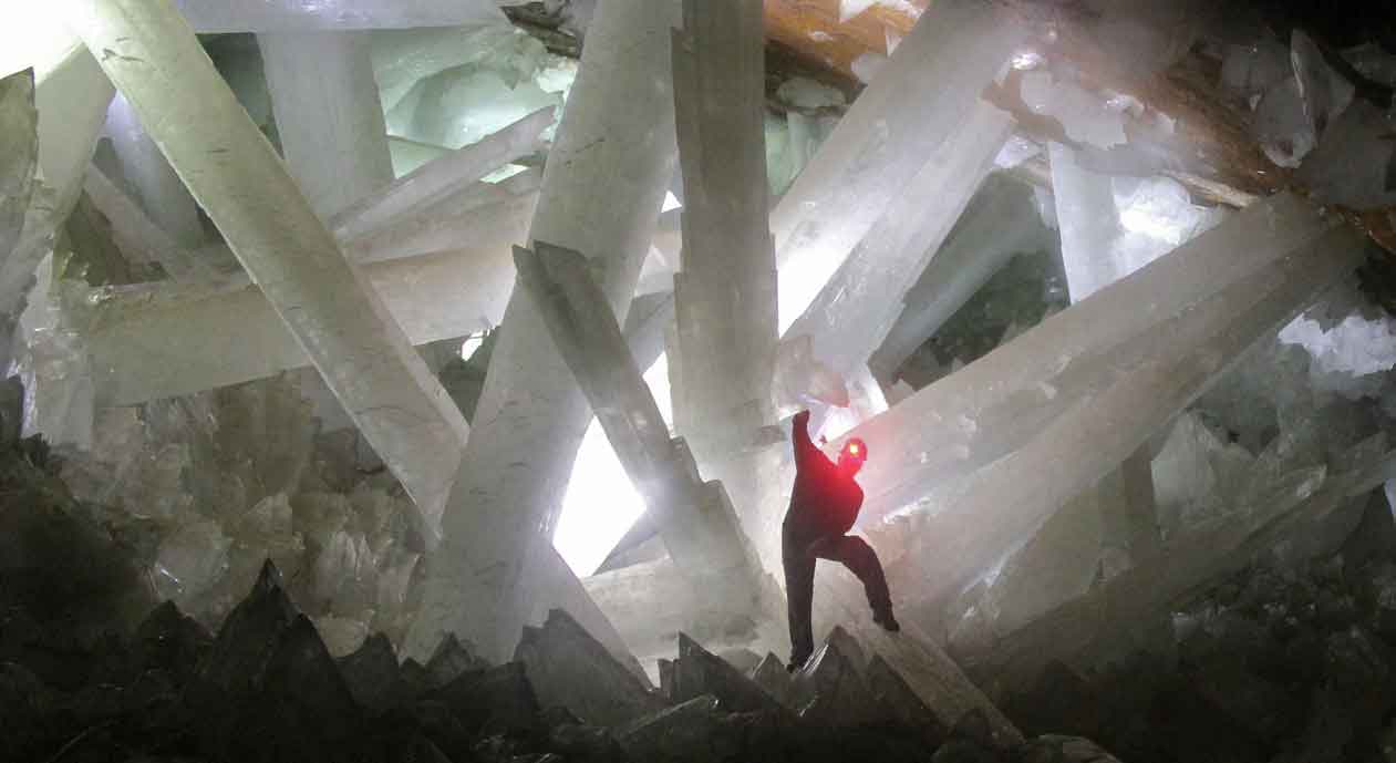 Kristallerin içinde yaşam bulundu