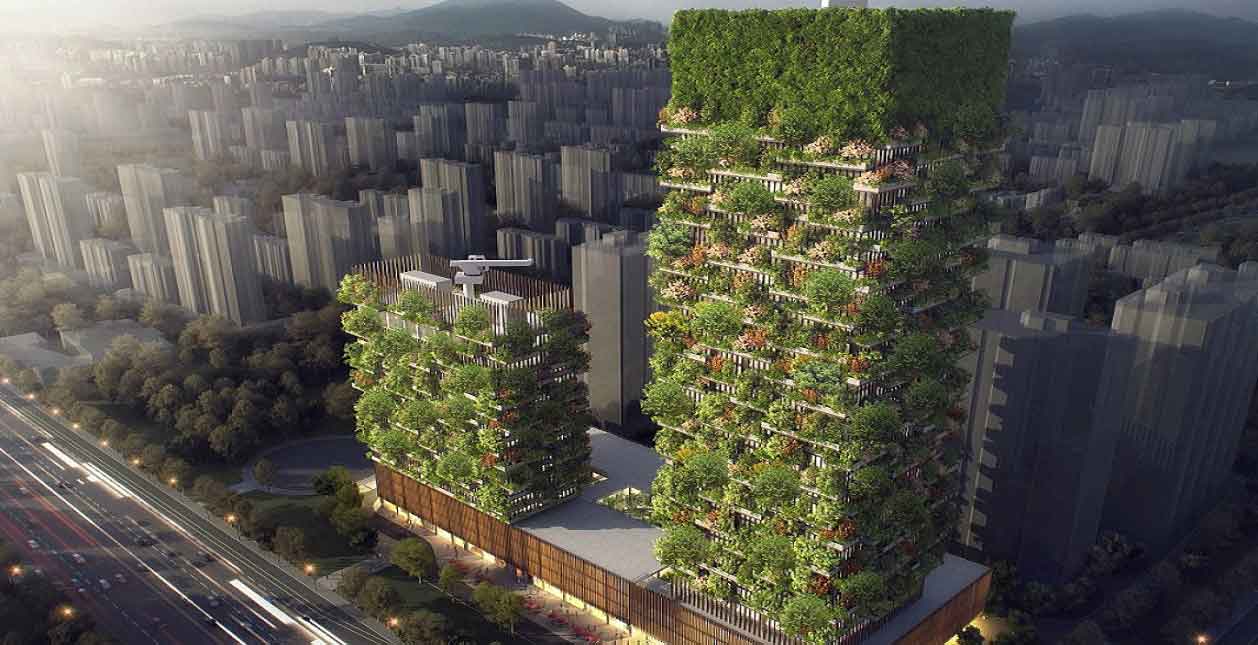 Şehirler için ‘dikey orman’ konsepti