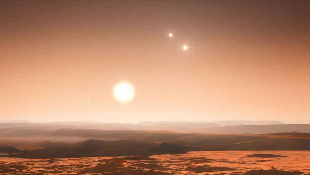 Üç güneşli gezegen: KELT-4ab